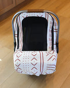 Summer Lite GlizCover™ - Rust On Bone Mudcloth - Gliz Design