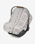 Summer Lite GlizCover™ - Rust On Bone Mudcloth - Gliz Design