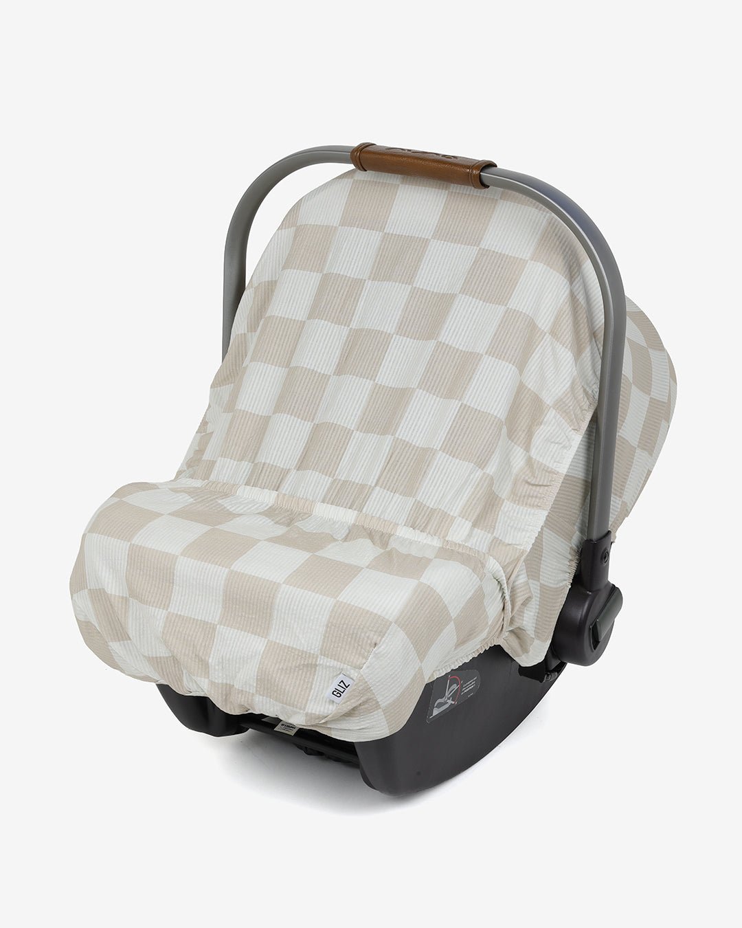 Summer Lite GlizCover™ - Sandy Taupe & Cream Checkers - Gliz Design