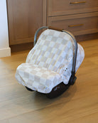 Summer Lite GlizCover™ - Sandy Taupe & Cream Checkers - Gliz Design