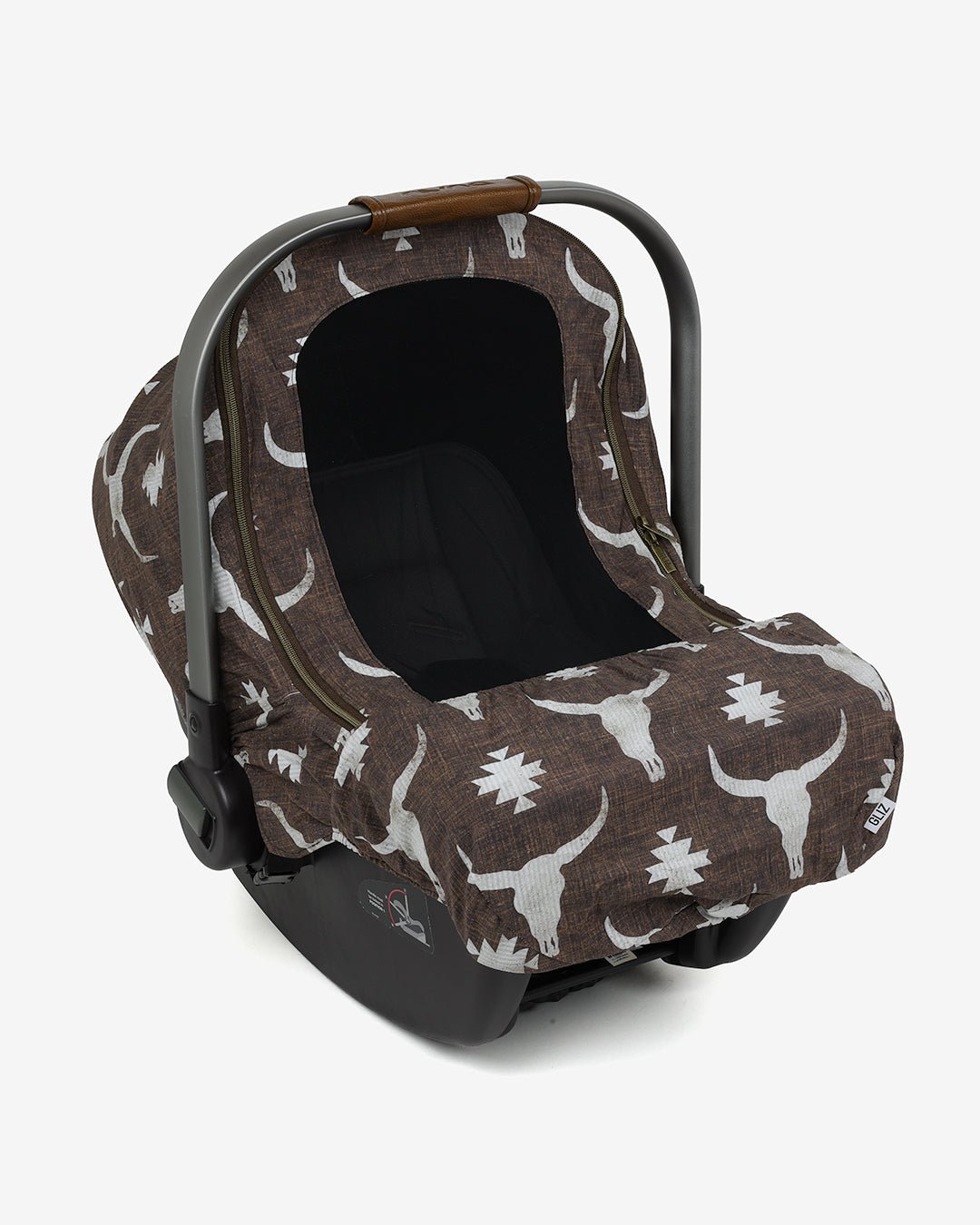 Summer Lite GlizCover™ - Southwest Brown Longhorn - Gliz Design