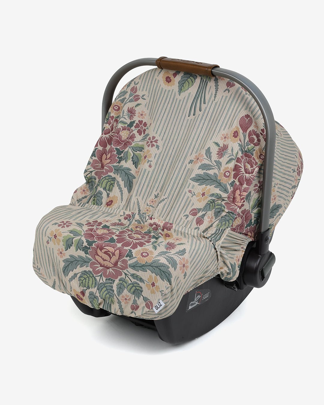 Summer Lite GlizCover™ - Vintage Floral Bouquet Stripes - Gliz Design