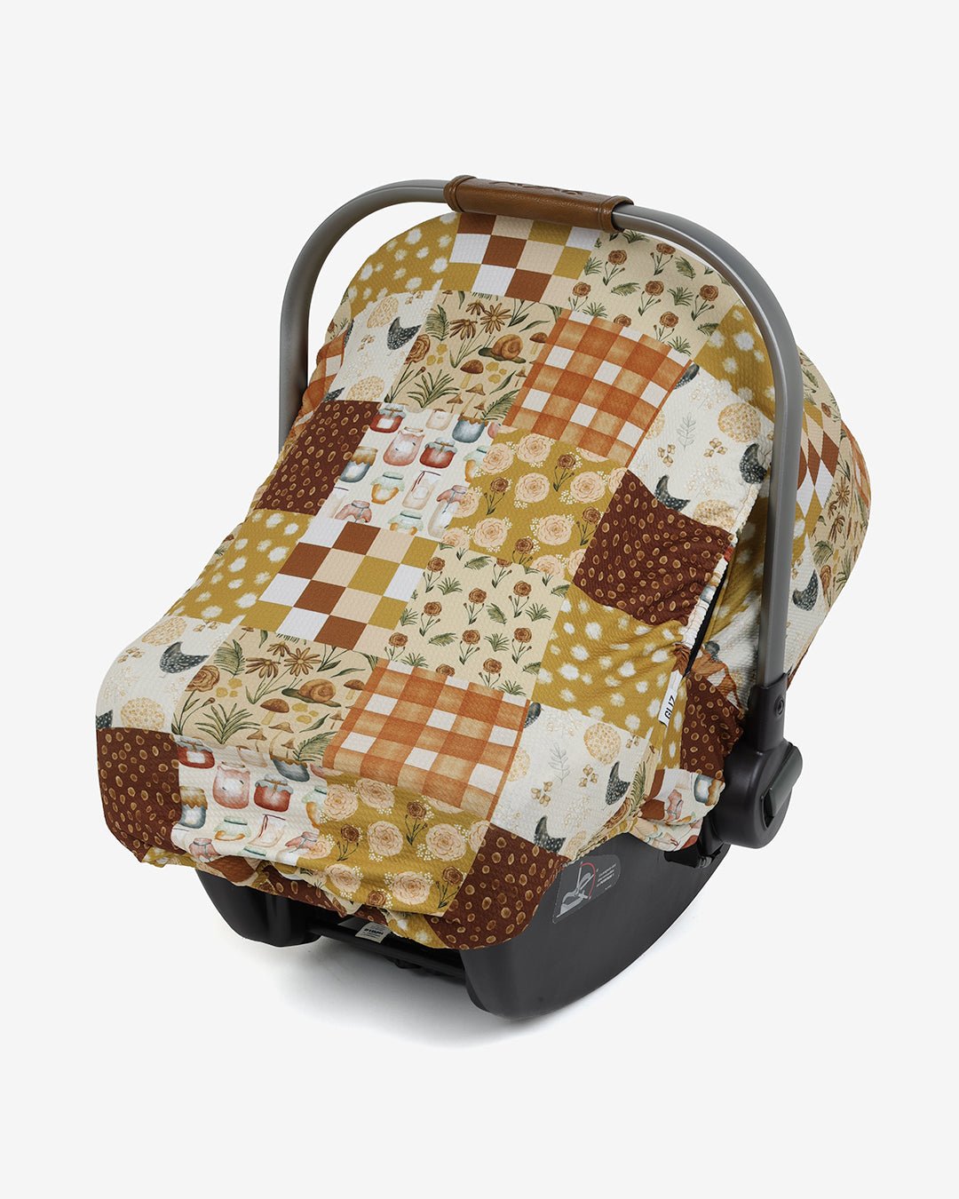 Summer Weave GlizCover™ - Cottagecore Quilt Chicken Floral - Gliz Design
