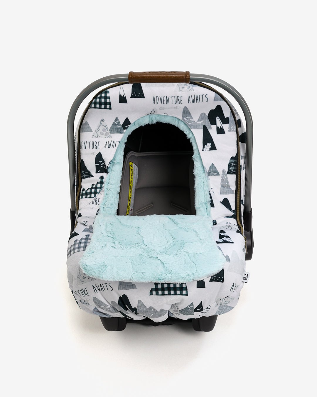 Winter Cover - Adventure Awaits Monochrome - Gliz Design