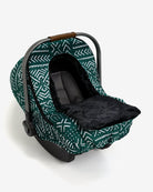 Winter Cover - Green Mudcloth - Gliz Design