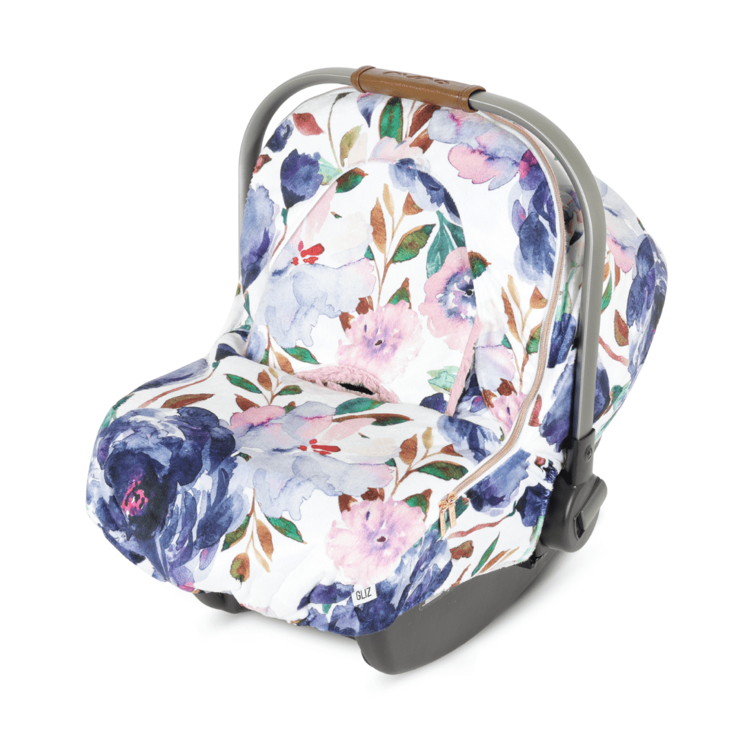 Winter Cover - Midnight Peonies C - Gliz Design