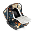 Winter Cover - Modern Coral Flowers - Gliz Design
