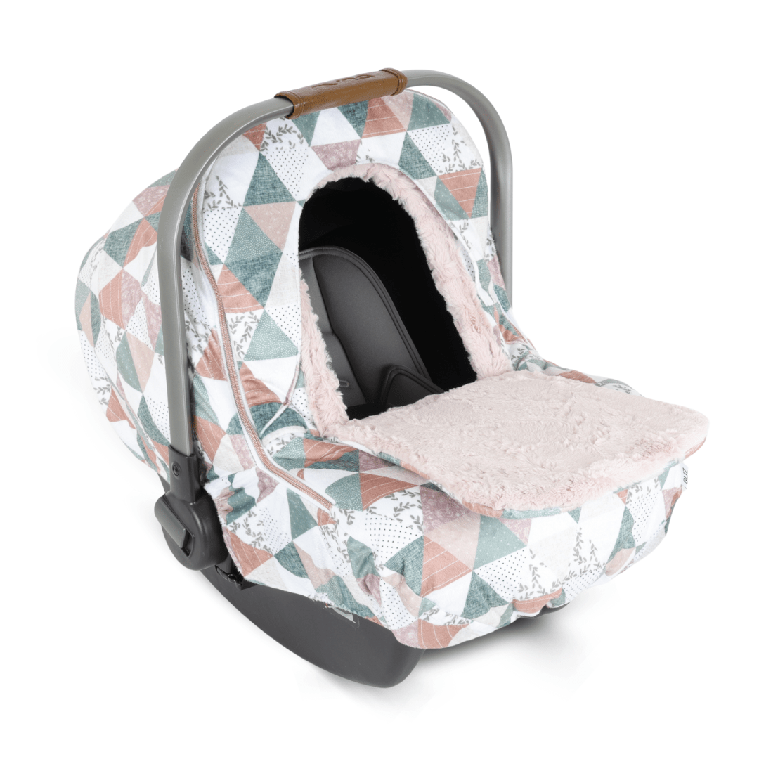 Winter Cover - Triangles Mauve - Gliz Design