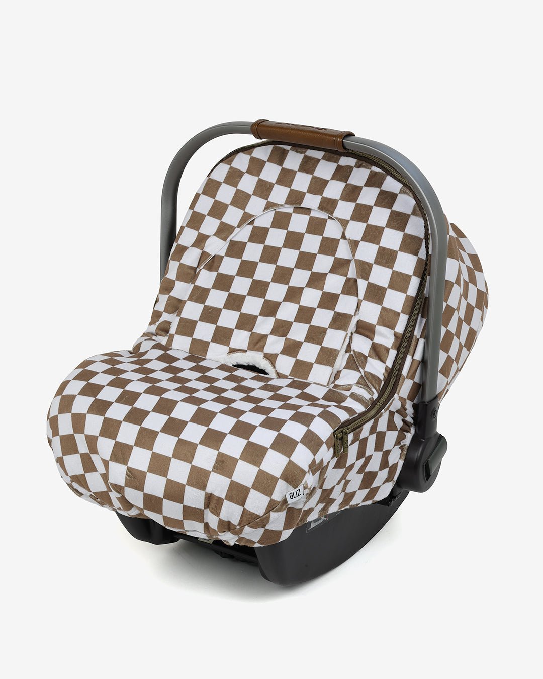 Winter GlizCover™ - Espresso Checkers - Gliz Design
