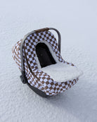Winter GlizCover™ - Espresso Checkers - Gliz Design