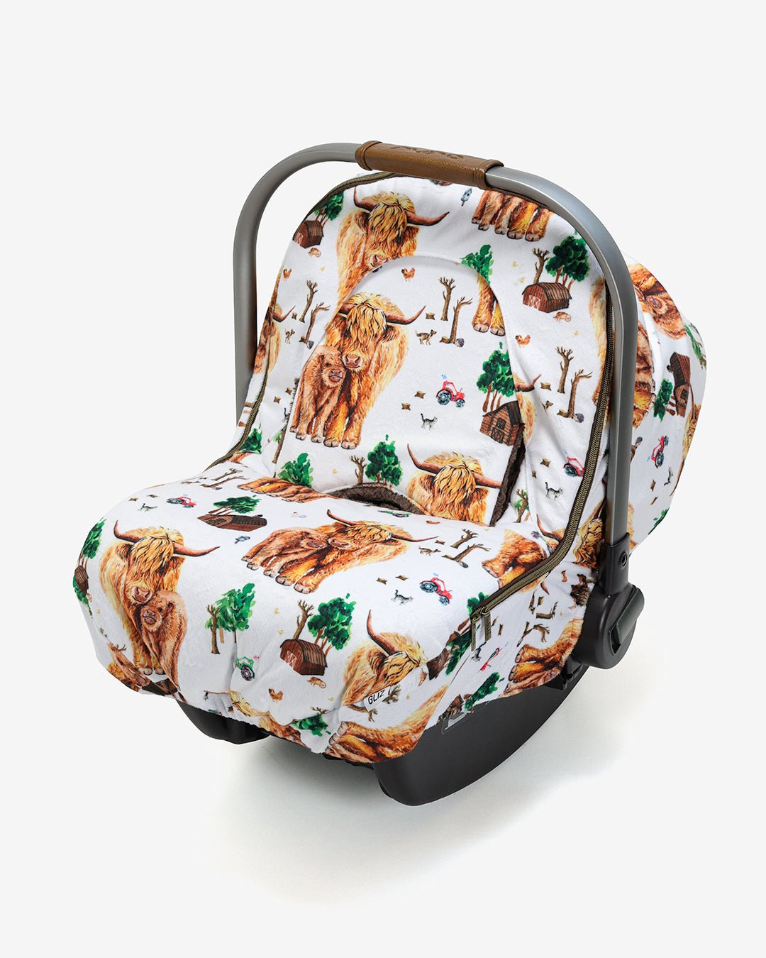 Winter GlizCover™ - Highland Cattle Farm - Gliz Design