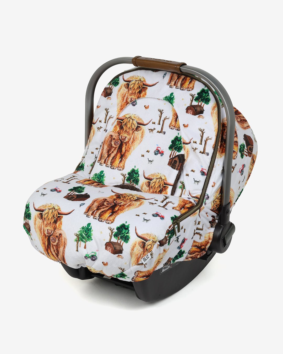 Winter GlizCover™ - Highland Cattle Farm - Gliz Design