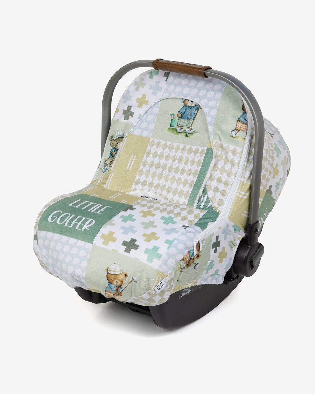 Winter GlizCover™ - Teddy Bear Golfing - Gliz Design