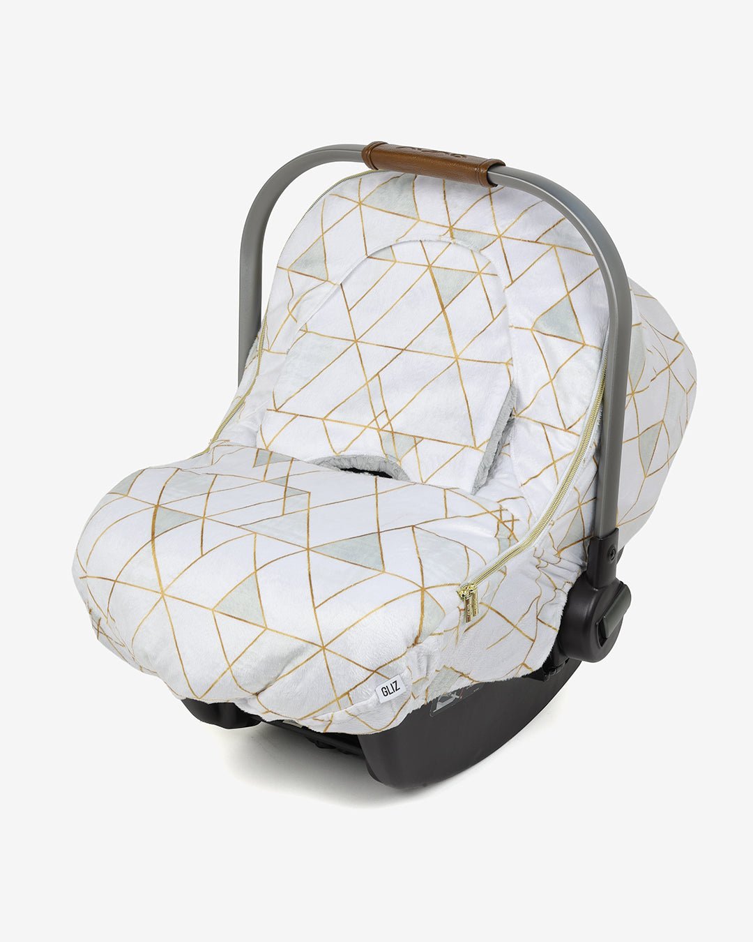 Winter GlizCover™ - Triangles White Gold - Gliz Design