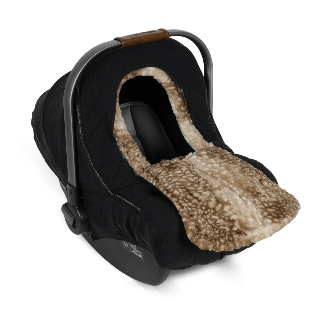 Winter Linen Cover - Black - Gliz Design