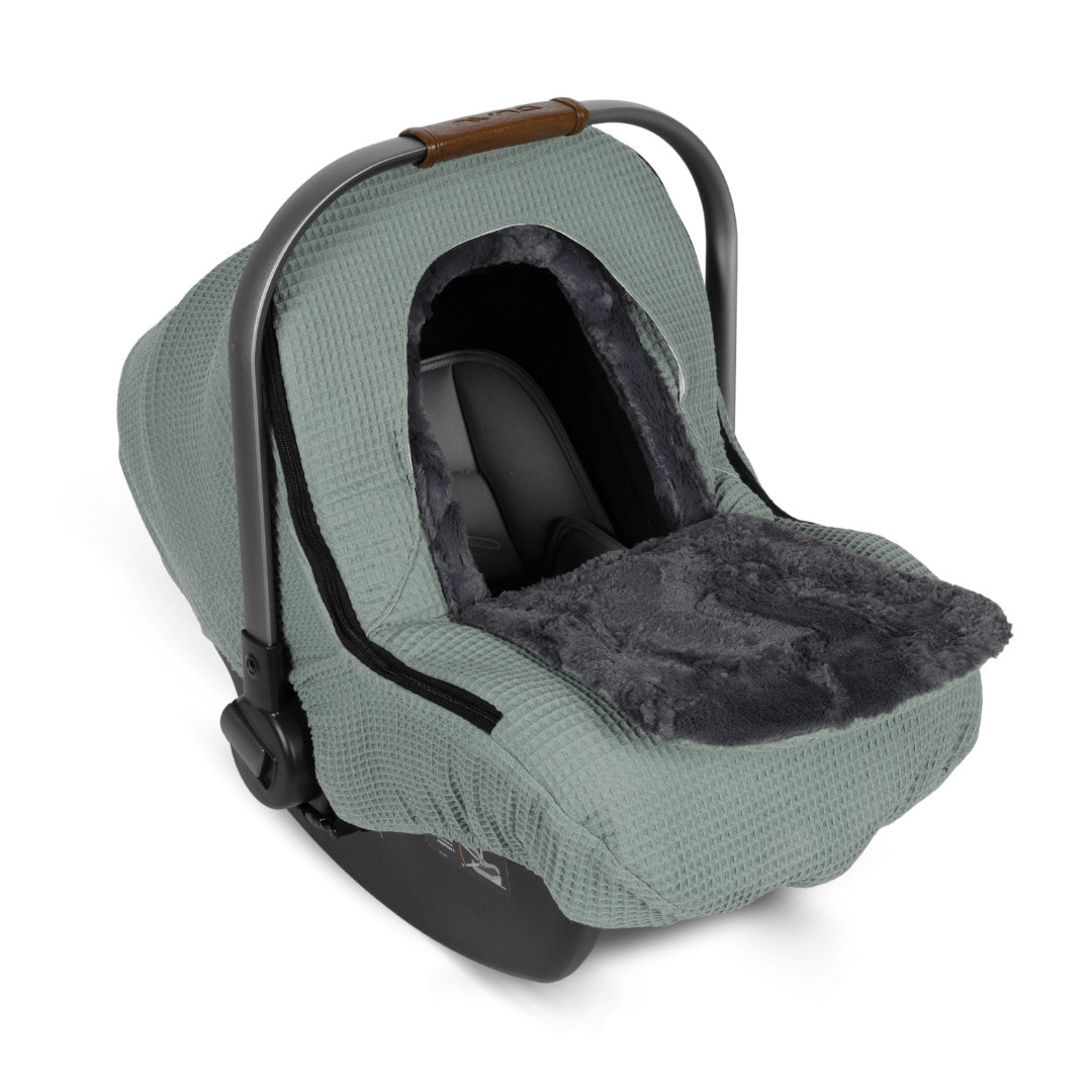 Winter Waffle Cover - Sage - Gliz Design