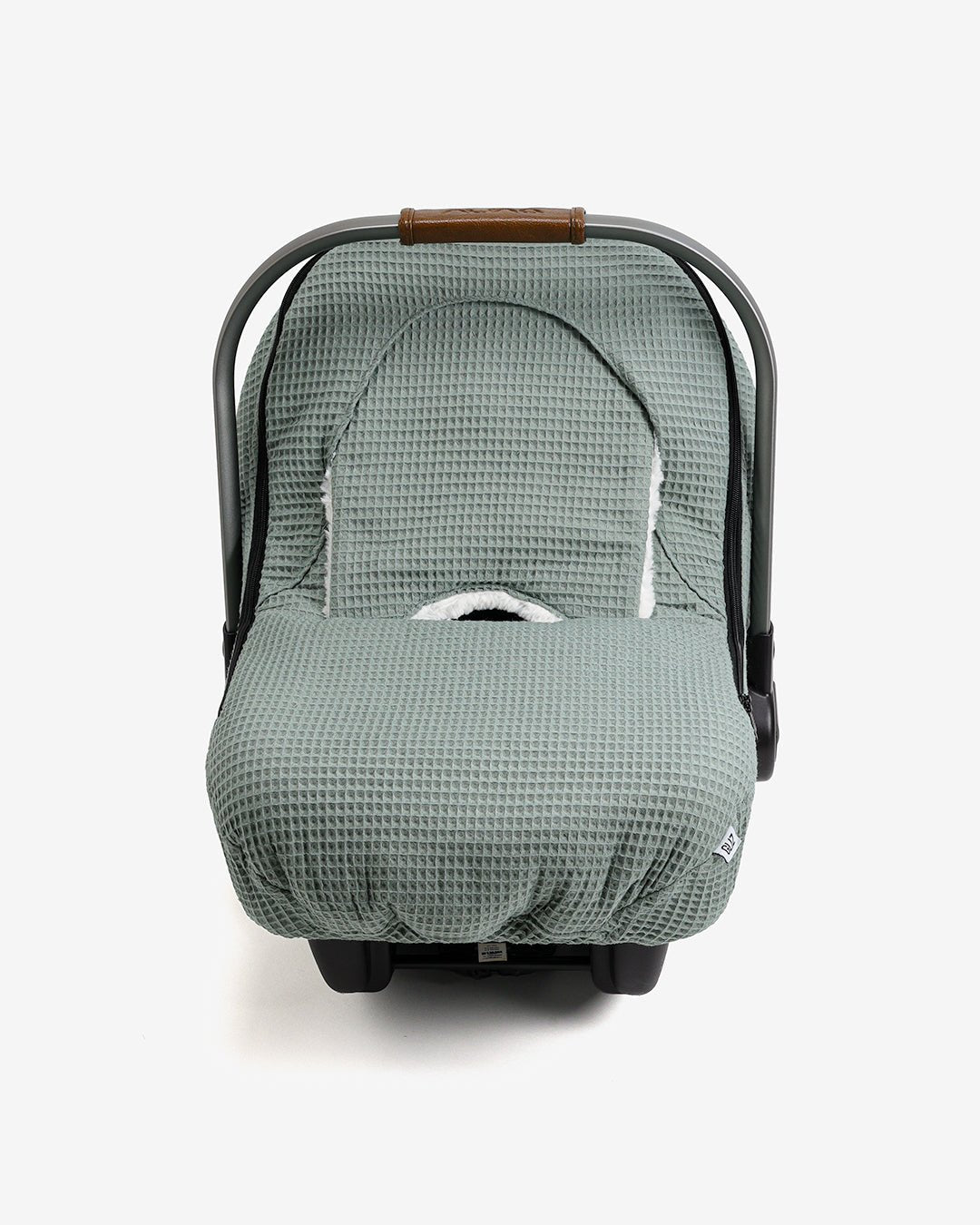 Gliz Design | Baby Car Seat Winter Covers | Waffle - Sage
