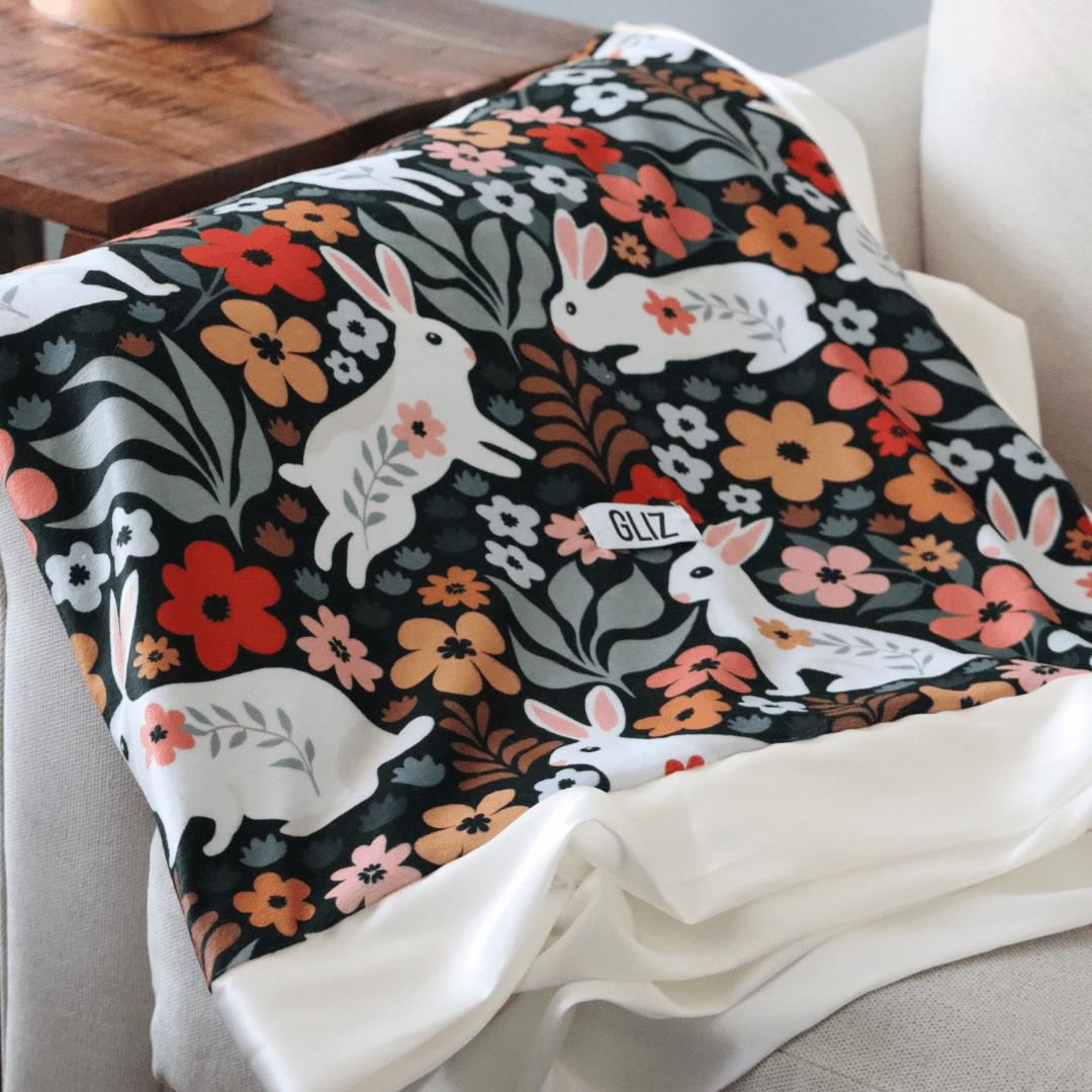 Blankets - Bunny Floral - Gliz Design