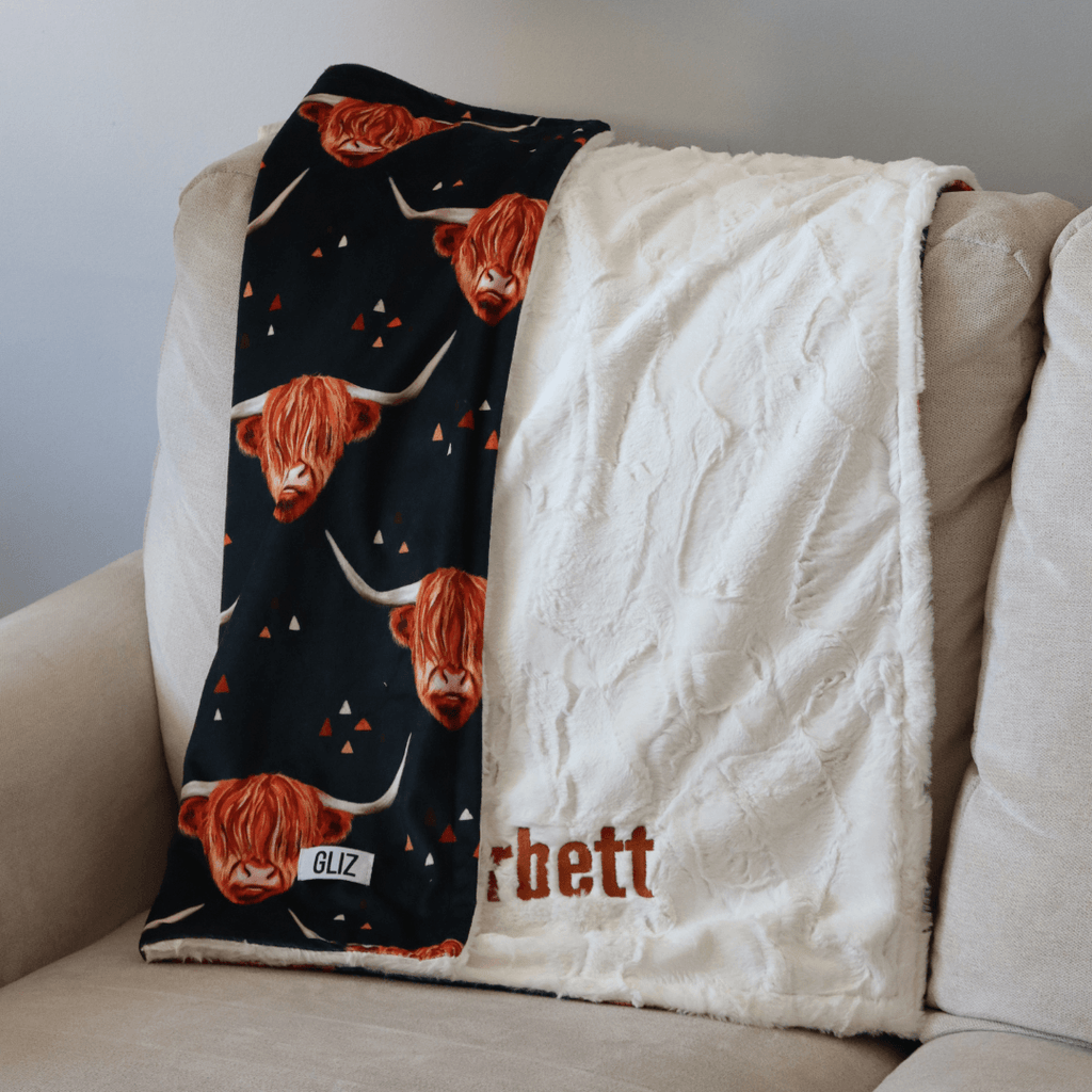 Blankets - Highland Cow - Gliz Design