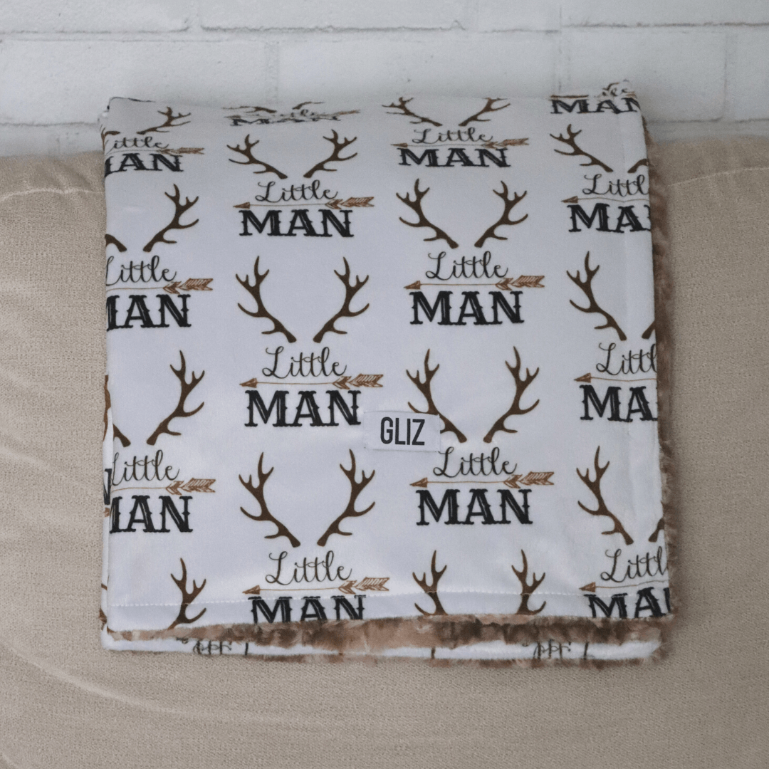 Blankets - little Man - Gliz Design