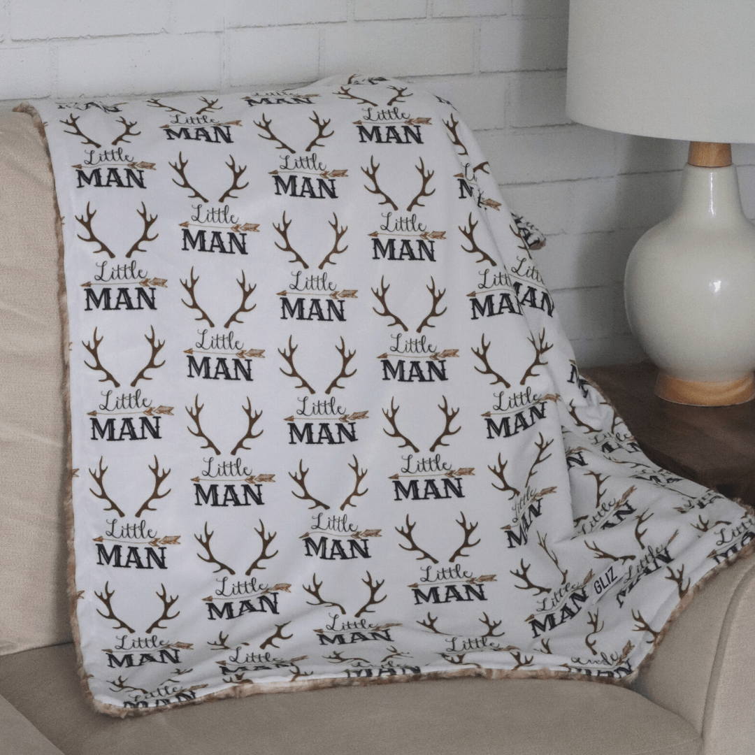 Blankets - little Man - Gliz Design