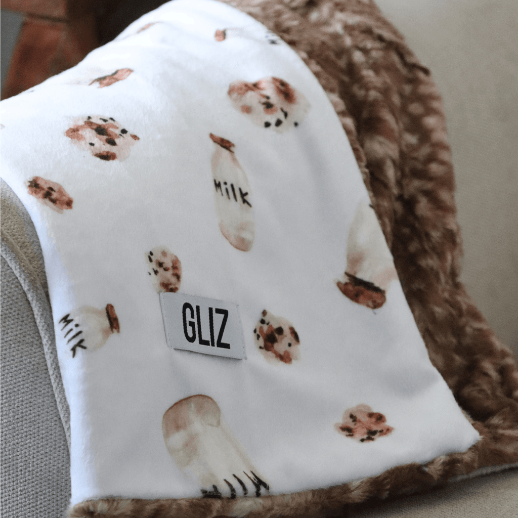 Blankets - Milk & Cookies - Gliz Design