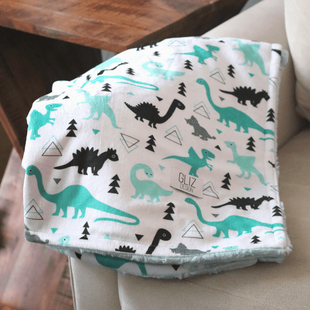 Blankets - Mini Dinos - Gliz Design