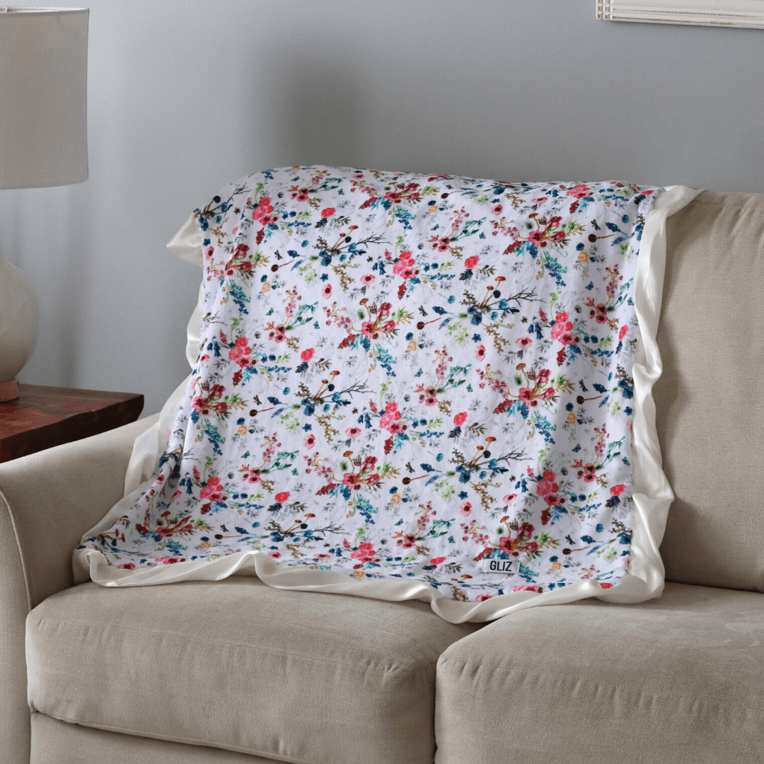 Blankets - Moody Floral - Gliz Design