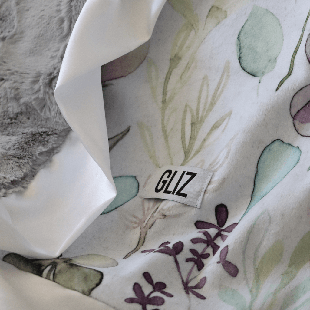 Blankets - Watercolor Paint Floral - Gliz Design