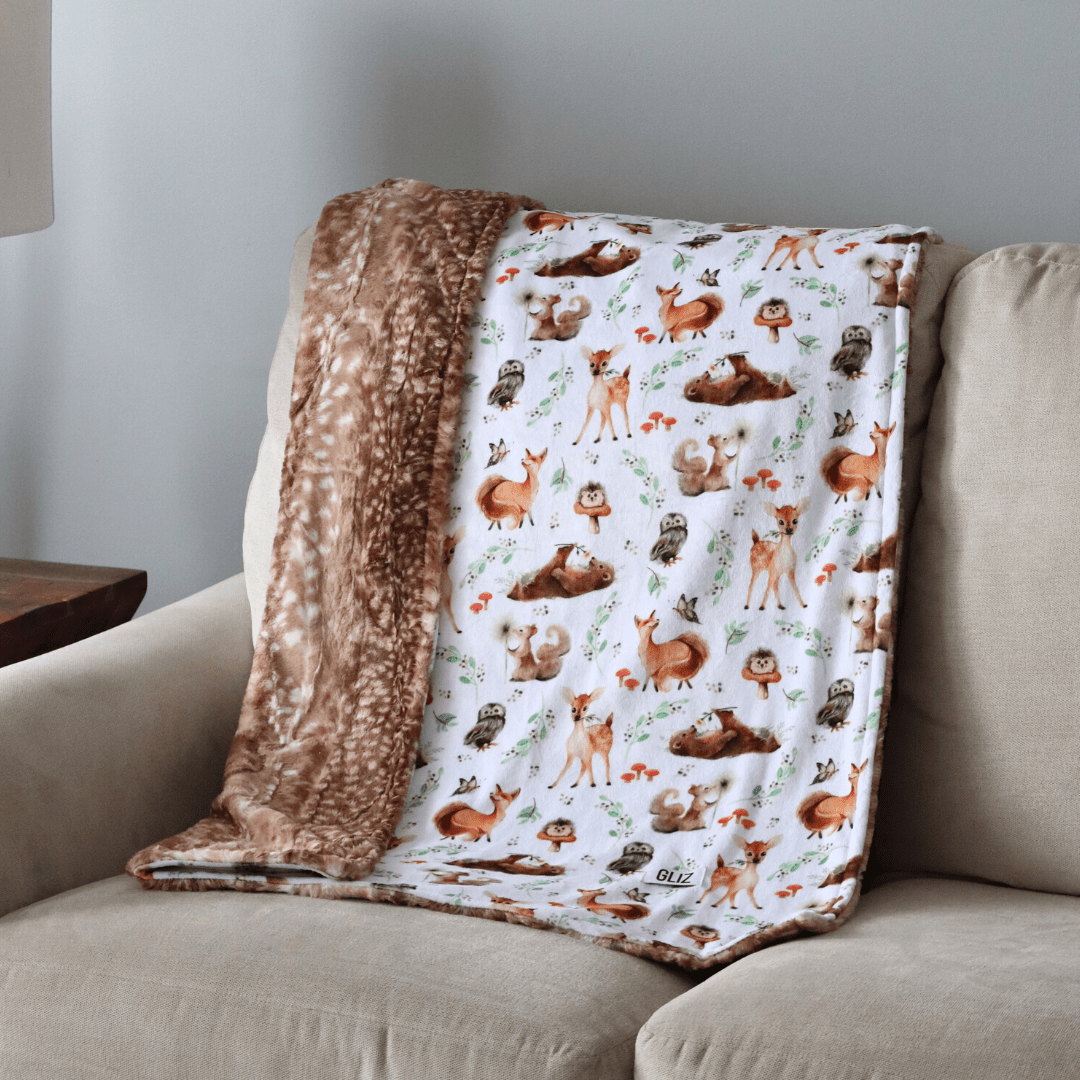 Blankets - Woodlands Animal - Gliz Design