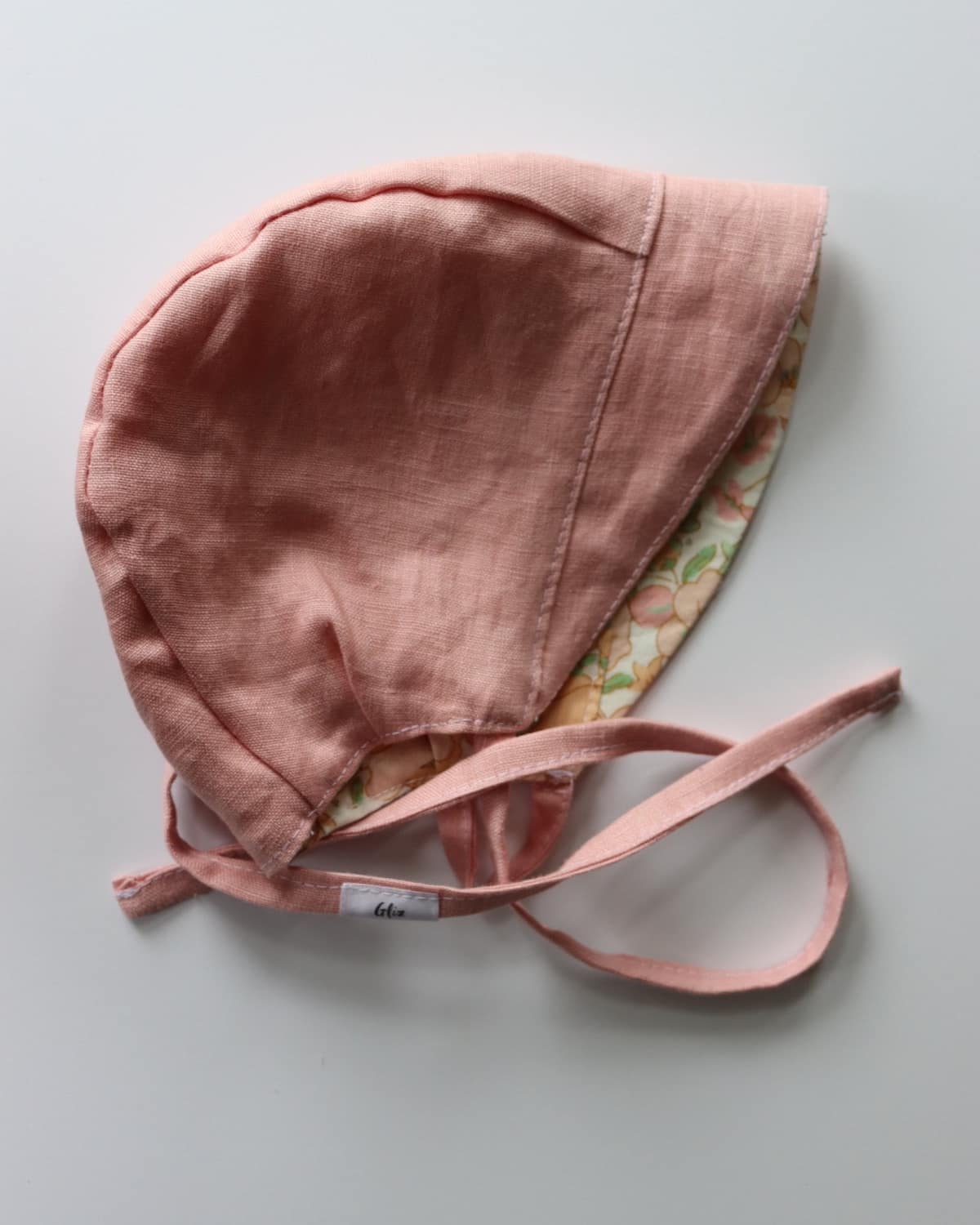 Brim Bonnet - Peach - Gliz Design