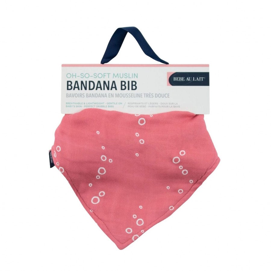 Bubbles Oh-So-Soft Muslin Bandana Bib - Gliz Design