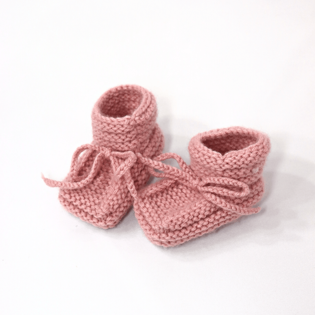 Hand Knitted Baby Booties - Gliz Design