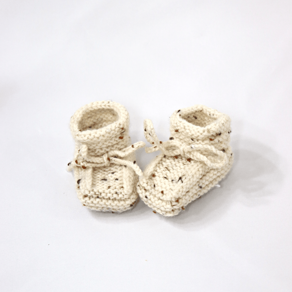 Hand Knitted Baby Booties - Gliz Design