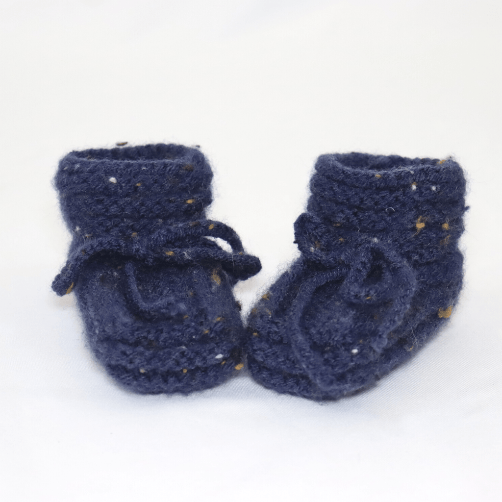 Hand Knitted Baby Booties - Gliz Design