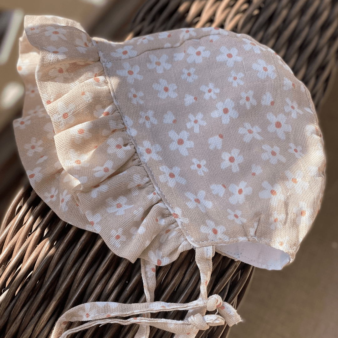 Ruffle Baby Bonnet - Gliz Design