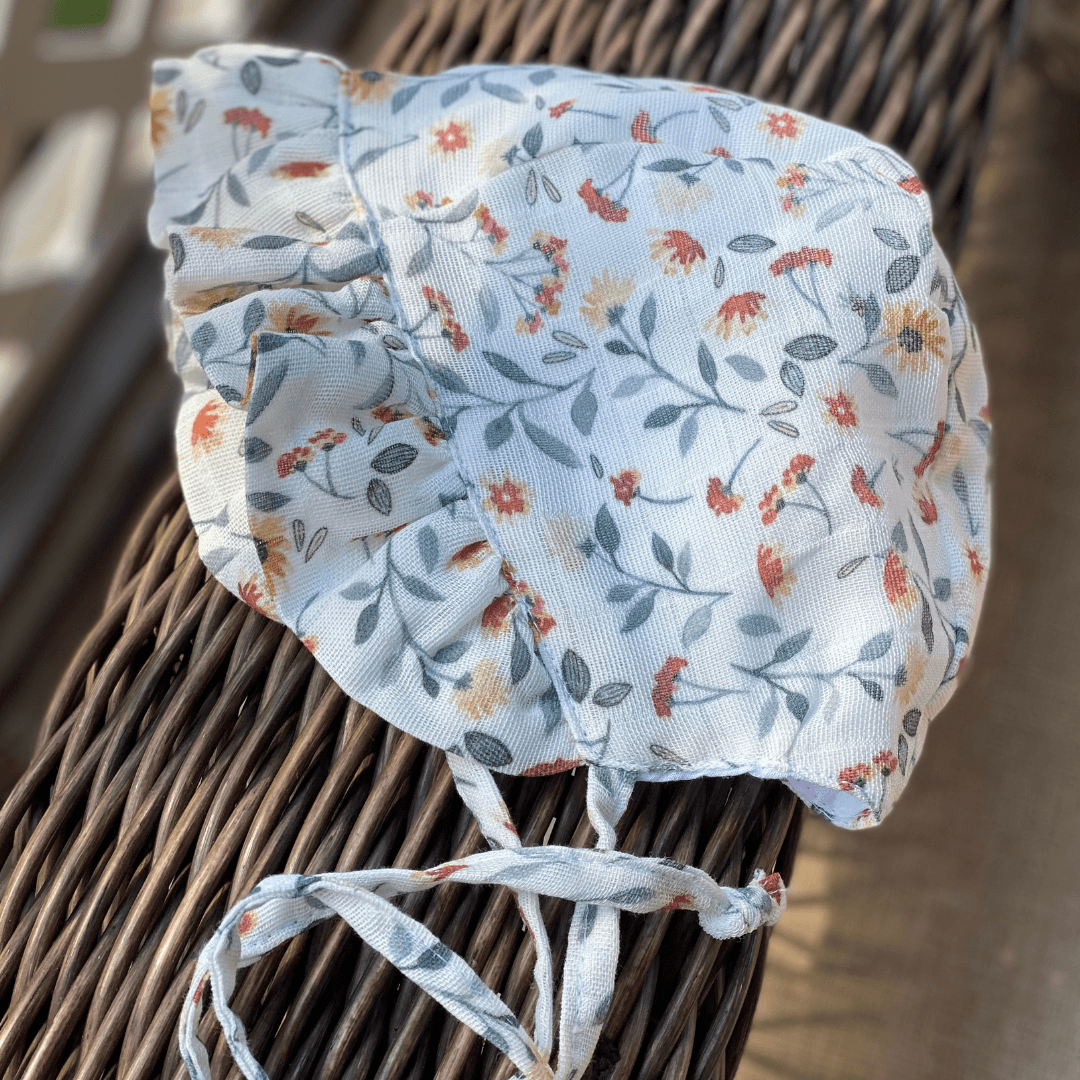 Ruffle Baby Bonnet - Gliz Design