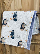 Snuggle Taggie M - Horses in the Wind - Gliz Design