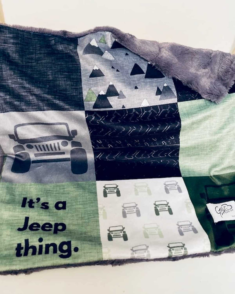 Snuggle Taggie S - Jeep Lover - Gliz Design