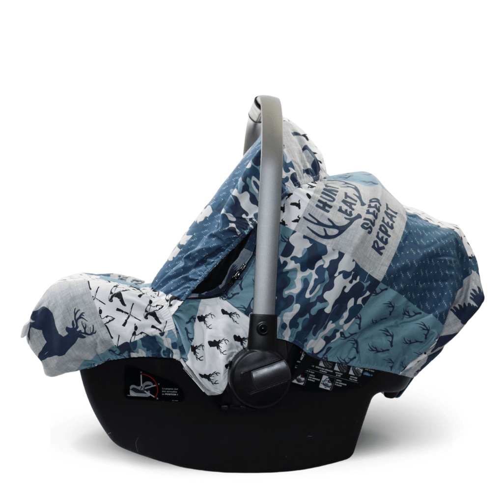 Summer - Blue Deer Patchwork - Gliz Design