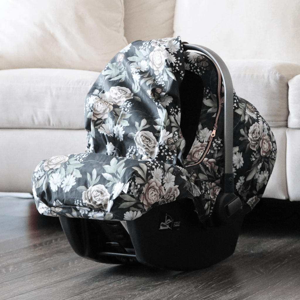 Summer - Dark Butterfly Floral - Gliz Design