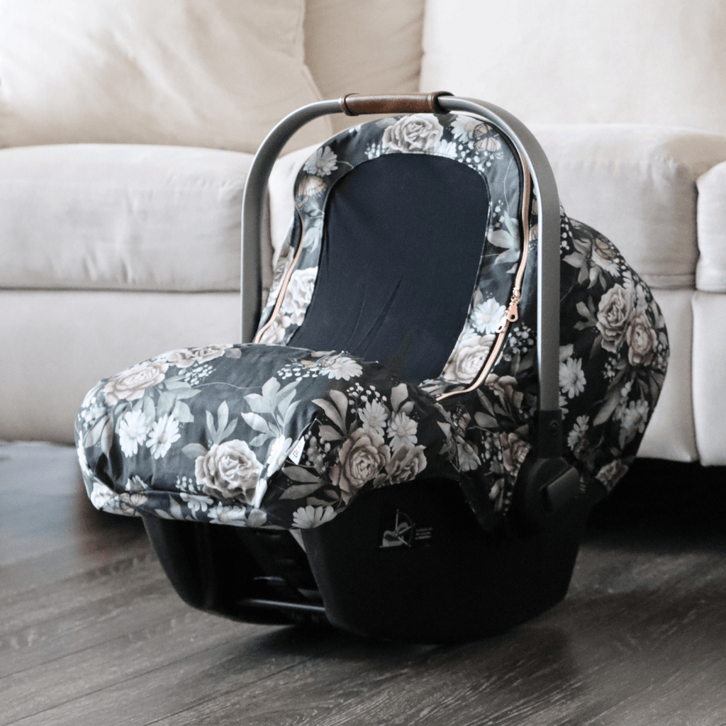 Summer - Dark Butterfly Floral - Gliz Design
