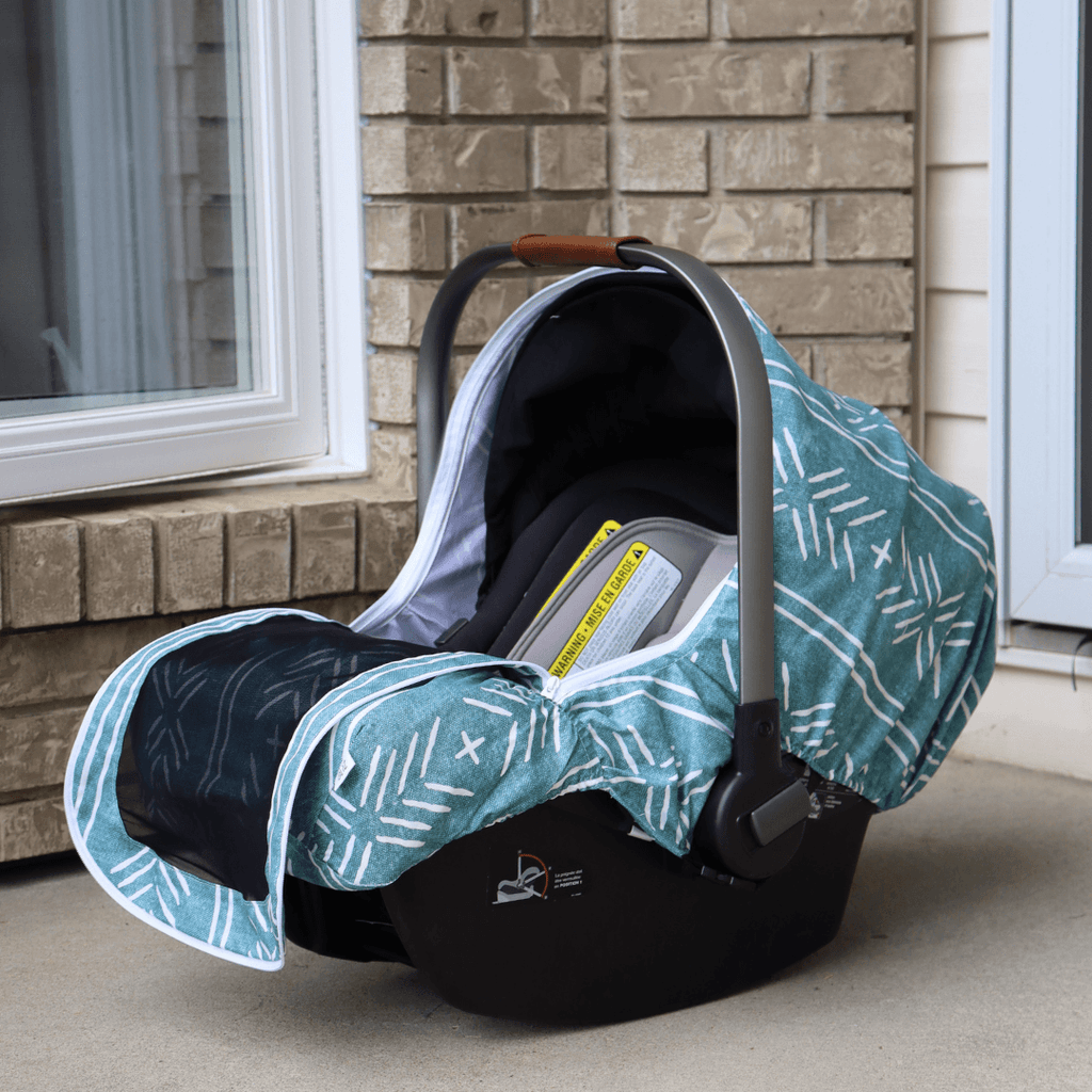 Summer - Dusty Teal Mudcloth - Gliz Design