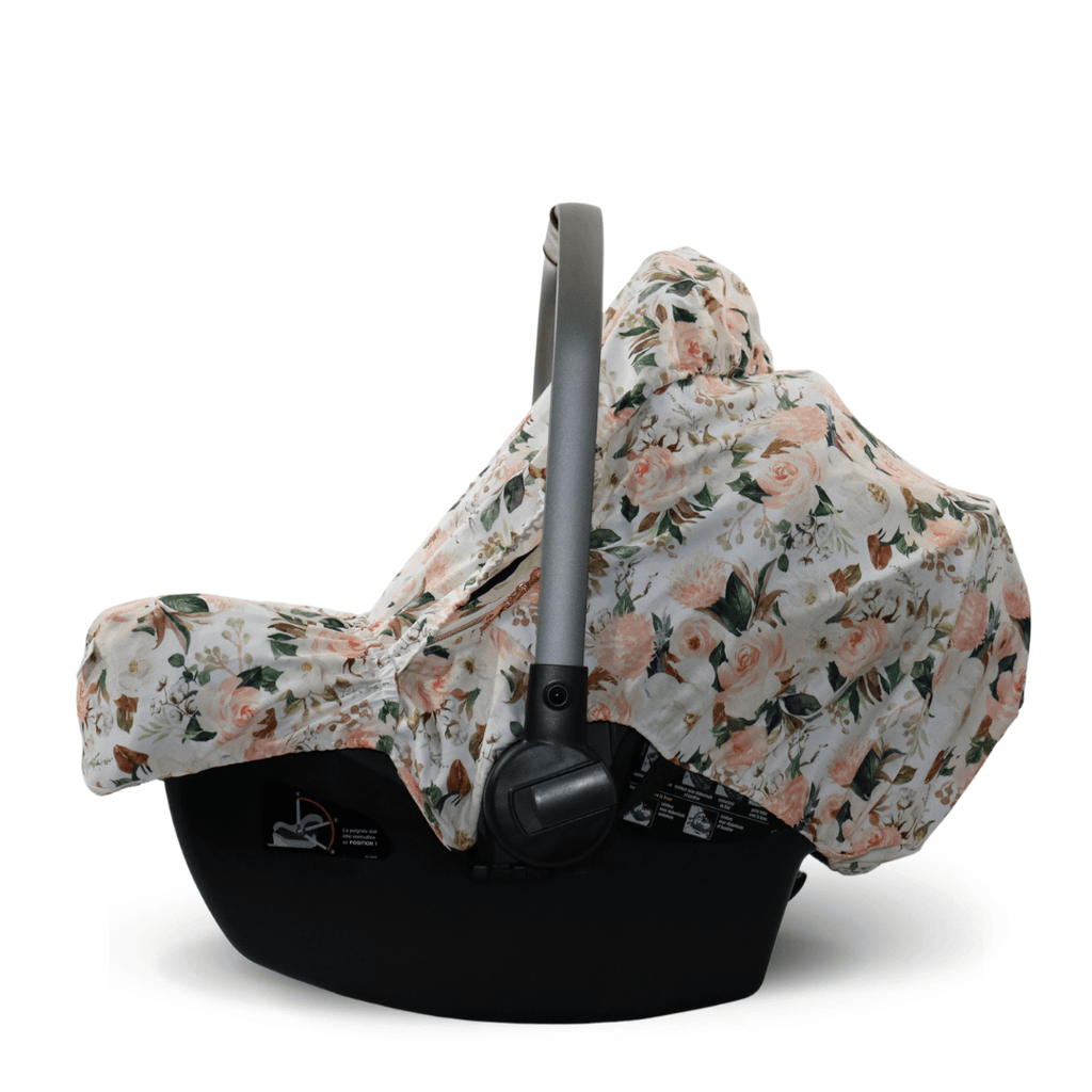 Summer - Large Peach Floral - Gliz Design