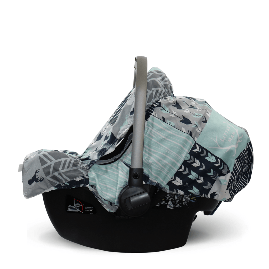 Summer - Little Man Patchwork (deer & bears) - Gliz Design