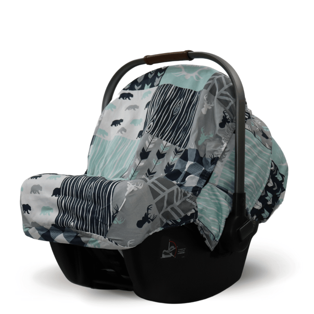 Summer - Little Man Patchwork (deer & bears) - Gliz Design