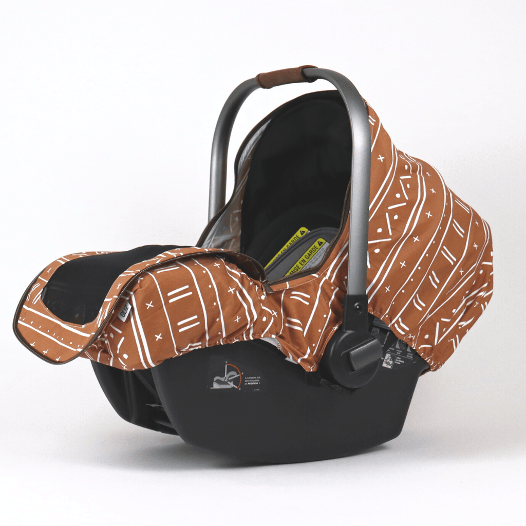 Summer - Saddle Brown Mudcloth - Gliz Design