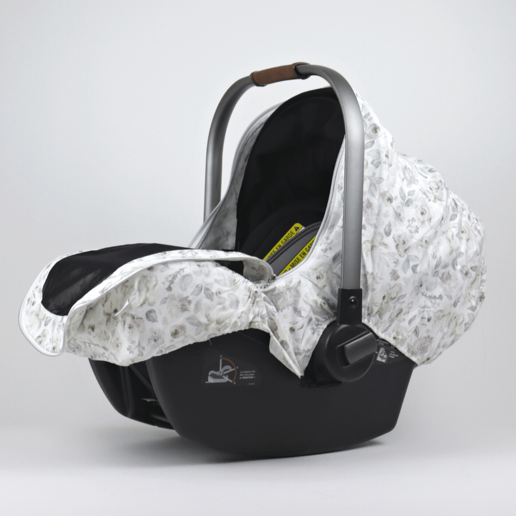 Summer - Vintage Gray Floral - Gliz Design