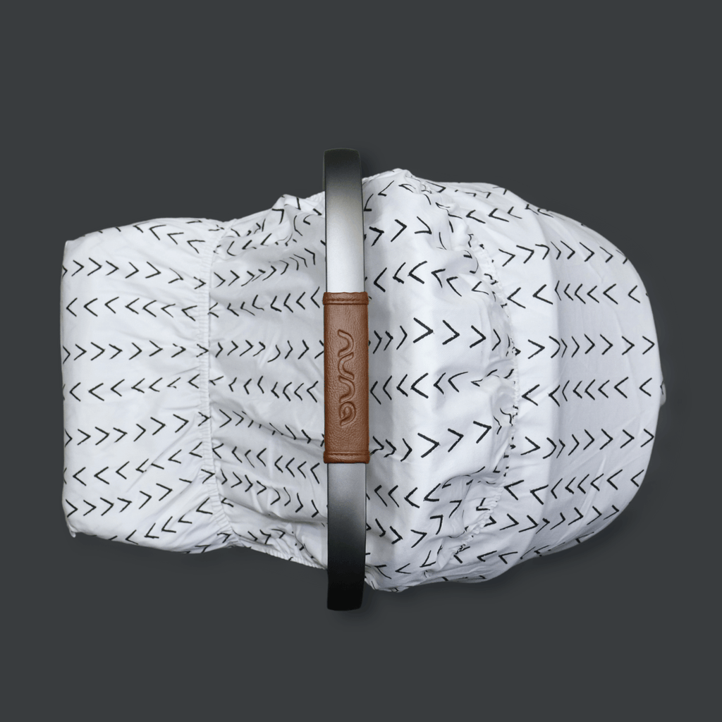 Summer - White & Black Arrow Stripe - Gliz Design