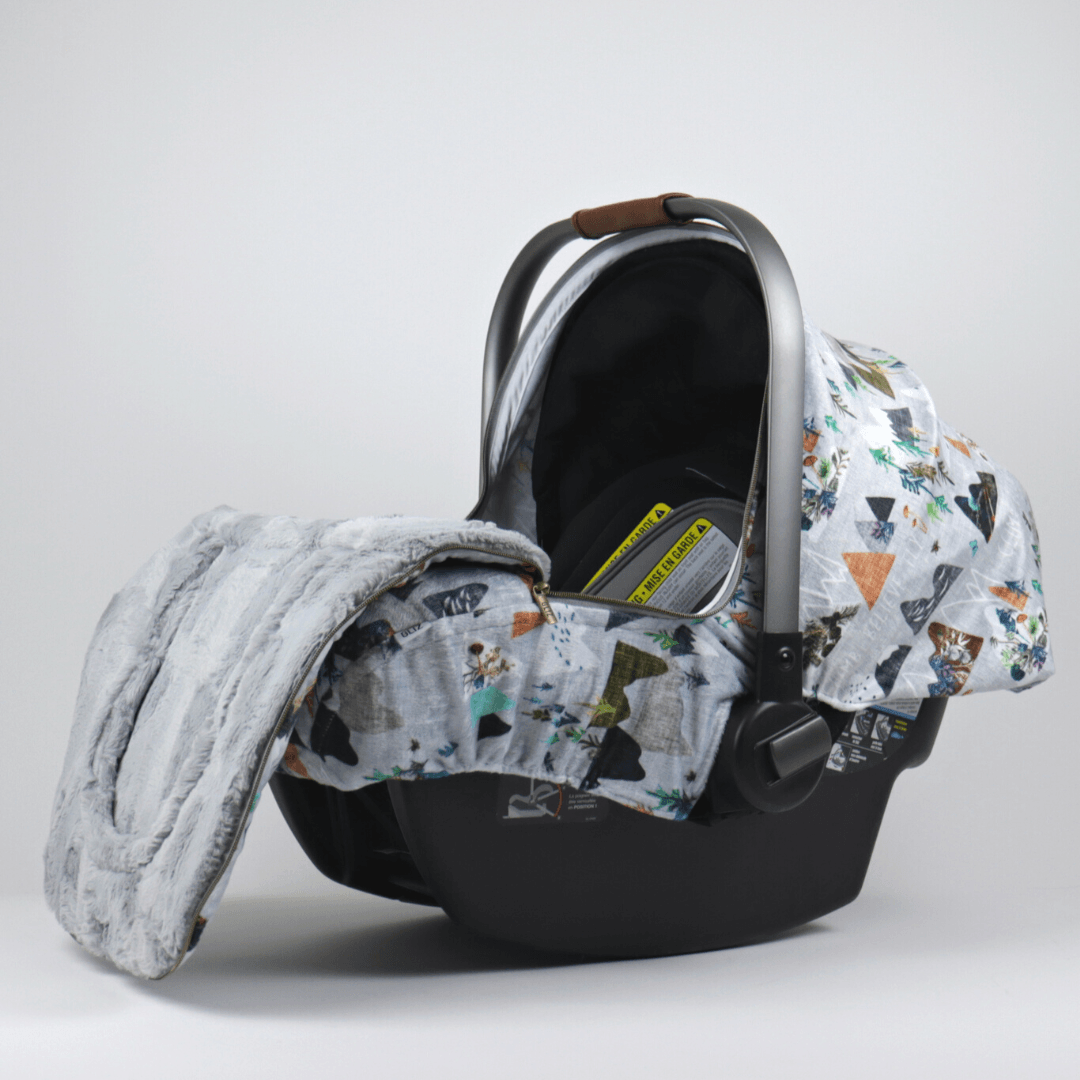 Baby car seat top covers for flying